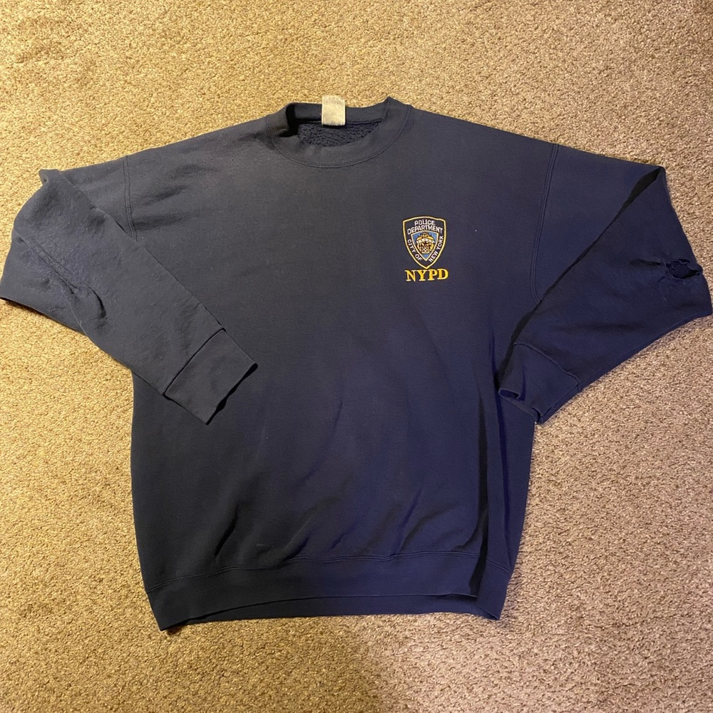 VINTAGE New York Police Department NYPD Crew Neck